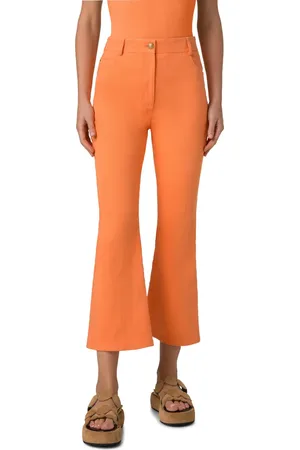 AKRIS Cali Stretch Denim Crop Bootcut Jeans in at Nordstrom, Size 10