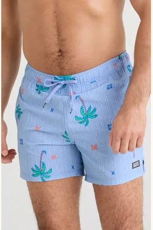 SAXX Oh Buoy 2-in-1 Volley 5-Inch Swim Trunks in at Nordstrom, Size Small