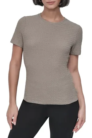 DKNY Textured T-Shirt in at Nordstrom, Size X-Large