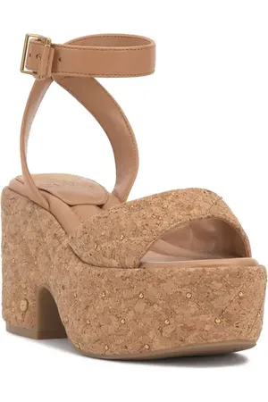 Vince Camuto Ellah Ankle Strap Platform Sandal in at Nordstrom, Size 6.5