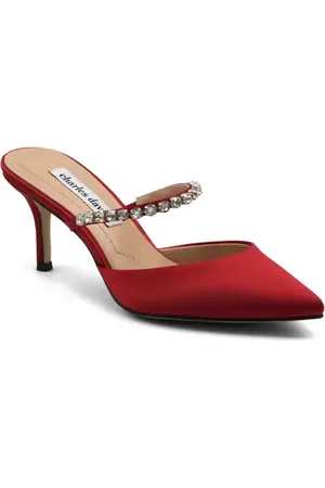 Charles David Adelynn Mary Jane Pointed Toe Mule in at Nordstrom, Size 5.5