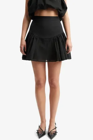 Bardot Amorette Cotton Miniskirt in at Nordstrom, Size 8