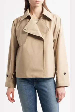 save the duck Greta Water Resistant Short Raincoat in at Nordstrom, Size 2