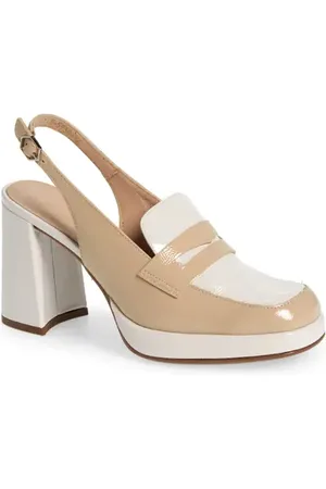Wonders Amelia Block Heel Leather Pump in at Nordstrom, Size 7.5Us
