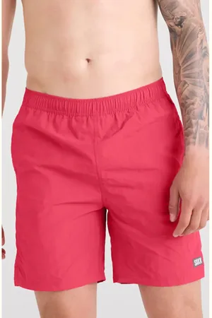 SAXX Go Coastal 2-in-1 Volley 7-Inch Swim Trunks in at Nordstrom, Size Small