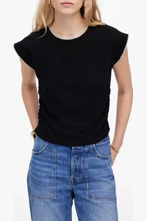 Madewell Sutro Stitched Muscle Tee in at Nordstrom, Size X-Large