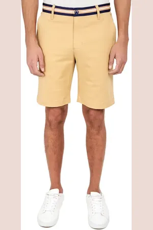 Construct Slim Fit Solid Cotton Stretch Shorts in at Nordstrom, Size 38 X 8