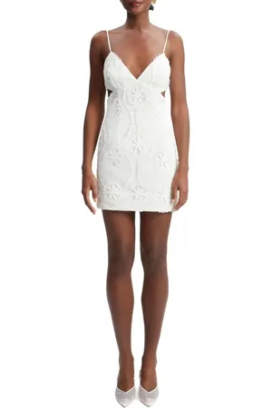 Bardot Loressa Lace Minidress in at Nordstrom, Size 10