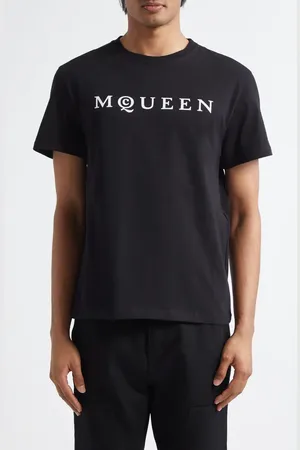 Alexander McQueen Logo Graphic T-Shirt in at Nordstrom, Size Medium