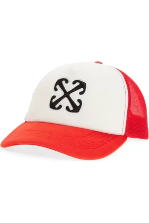 OFF-WHITE Embroidered Arrow Trucker Hat in at Nordstrom