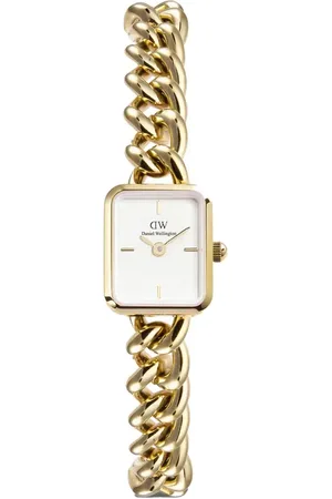 Daniel Wellington Jolie Chain Bracelet Watch, 15.4mm x 18.2mm in at Nordstrom