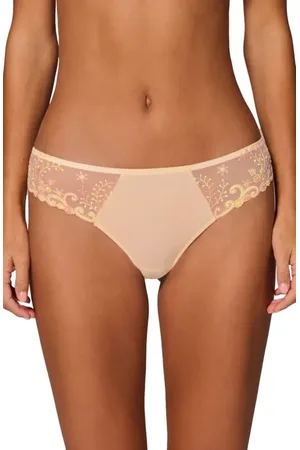 Simone Pérèle Delice Embroidered Thong in at Nordstrom, Size Medium