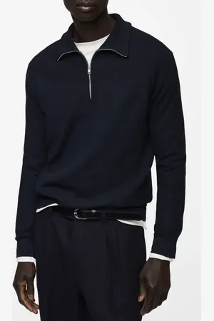 MANGO Piqu?? Sweater in at Nordstrom, Size Large