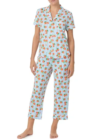 Kate Spade Print crop pajamas in at Nordstrom, Size X-Large
