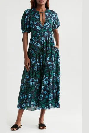 ULLA JOHNSON Neera Cover-Up Maxi Dress in at Nordstrom, Size Medium