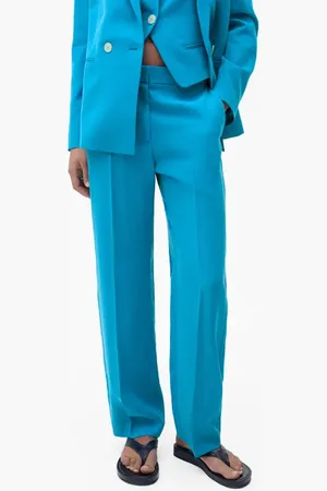 MANGO Tempo Straight Leg Pants in at Nordstrom, Size 8
