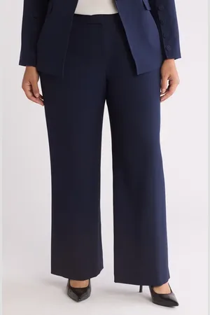 Tahari ASL Wide Leg Pants in at Nordstrom, Size 22W