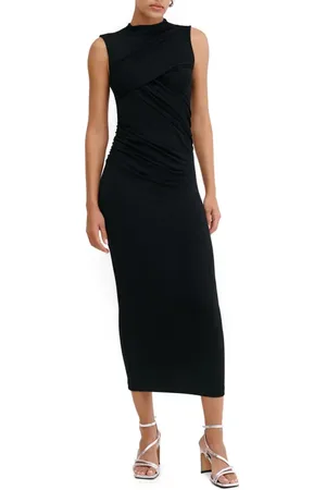 Marcella Huron Ruched Sleeveless Dress in at Nordstrom, Size X-Small