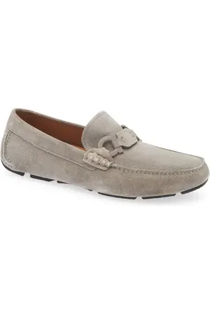 Salvatore Ferragamo Byte Suede Driving Loafer in at Nordstrom, Size 7.5