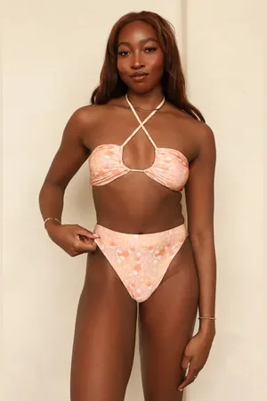 DIPPIN DAISYS Seashore High Waist Cheeky Bikini Bottom in at Nordstrom, Size Medium