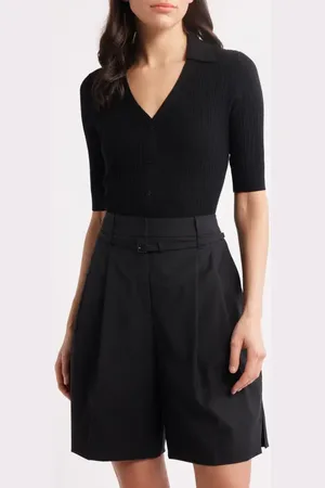 HUGO BOSS Fabyni Rib Polo Sweater in at Nordstrom, Size Large