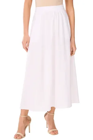 Vince Camuto Linen Blend Maxi Skirt in at Nordstrom, Size 0