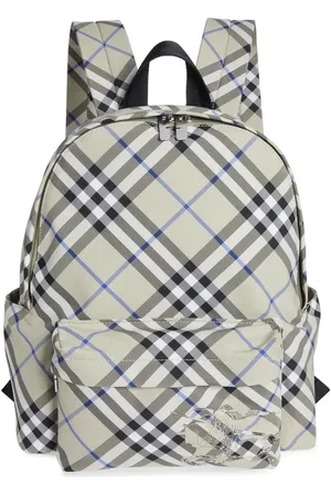 Burberry Small Equestrian Knight Check Backpack in at Nordstrom