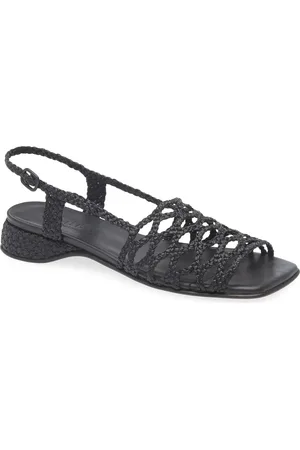 Hereu Alzira Raffia Slingback Sandal in at Nordstrom, Size 4.5Us