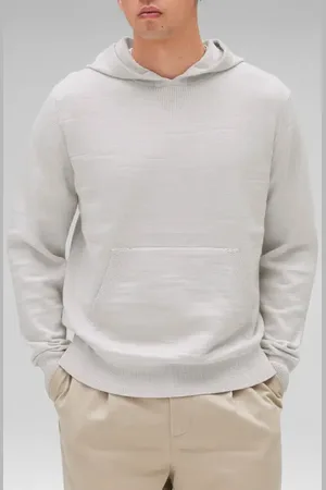 Reigning Champ Laurel Cotton Slub Hoodie in at Nordstrom, Size X-Large