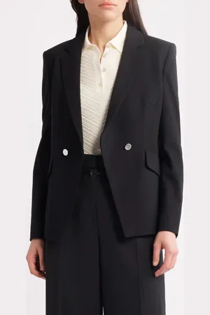 HUGO BOSS Jatawa Double Breasted Blazer in at Nordstrom, Size 16