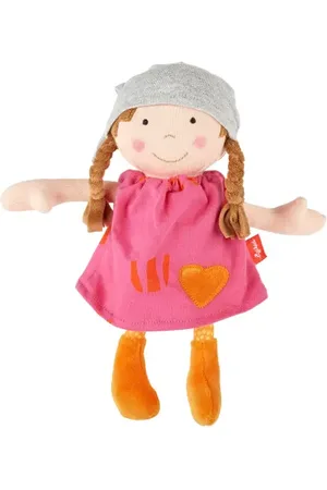 sigikid Plush Doll with Pink Outfit in at Nordstrom