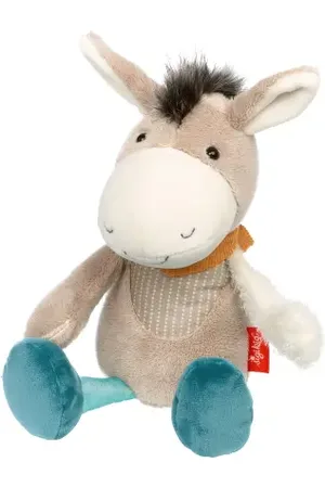 sigikid Patchwork Donkey Plush Toy in at Nordstrom