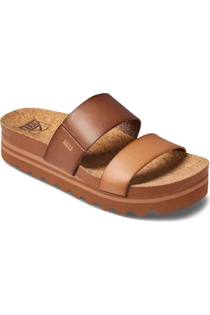Reef Cushion Vista Hi Platform Slide Sandal in at Nordstrom, Size 7