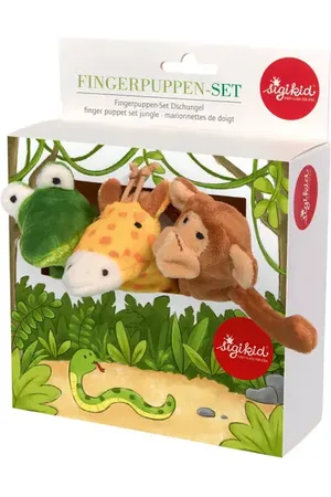 sigikid Finger Puppet Set Jungle in at Nordstrom