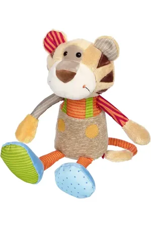 sigikid Patchwork Tiger Plush Toy in at Nordstrom