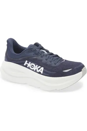 Hoka One One Bondi 9 Running Shoe in Varsity Navy /White at Nordstrom, Size 7