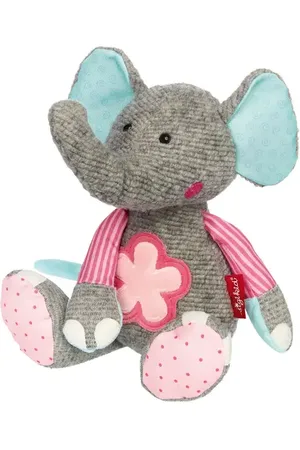 sigikid Patchwork Flower Elephant Plush Toy in at Nordstrom