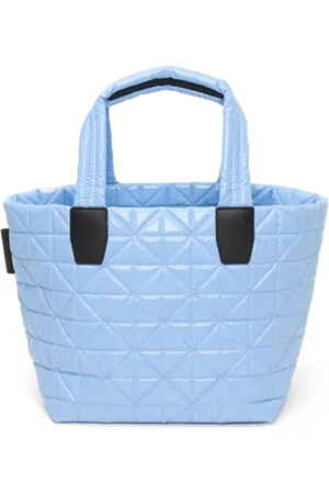 VeeCollective Small Vee Quilted Recycled Nylon Tote in at Nordstrom