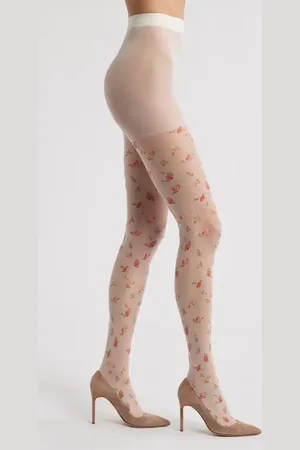 Casa Clara Rebecca Floral Tights in at Nordstrom
