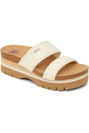 Reef Cushion Vista Higher Platform Slide Sandal in at Nordstrom, Size 7
