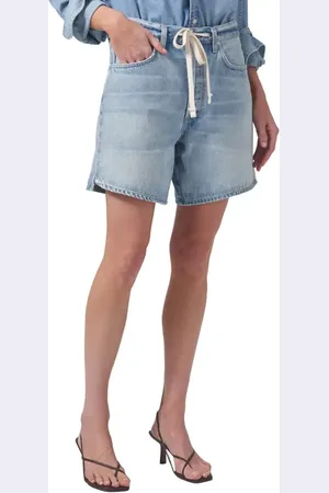 Citizens of Humanity Brynn Drawstring Denim Shorts in at Nordstrom, Size 32