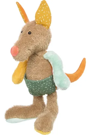 sigikid Patchwork Kangaroo Plush Toy in at Nordstrom