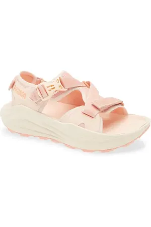 Hoka One One Infini Hike TC Sandal in Dawn Light /Vanilla at Nordstrom, Size 5
