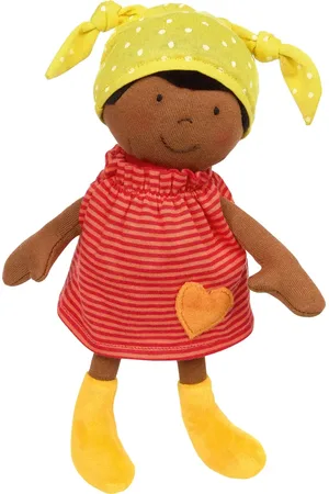 sigikid Plush Doll with Red Outfit in at Nordstrom
