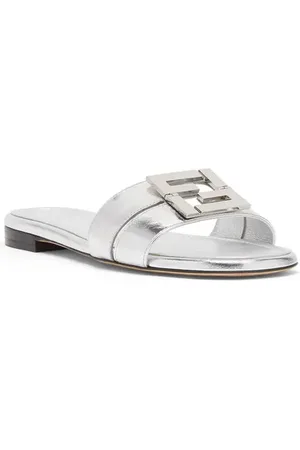 Fendi FFold Slide Sandal in at Nordstrom, Size 9Us