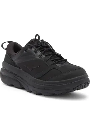 Hoka One One Bondi B3LS Sneaker in Black /Carbon Black at Nordstrom, Size 8