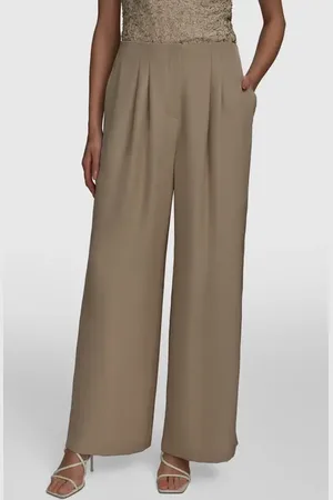 Donna Karan Ripple Wide Leg Pants in at Nordstrom, Size 4