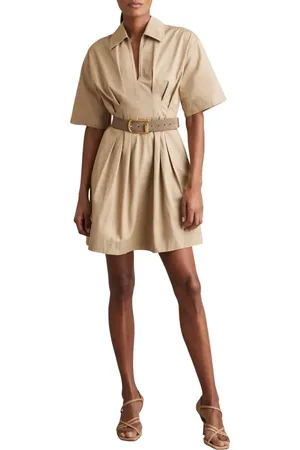 Reiss Rosalie Cotton Minidress in at Nordstrom, Size 4 Us