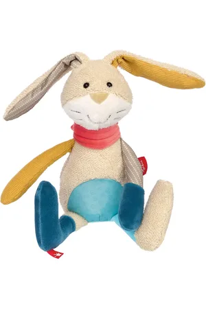 sigikid Patchwork Rabbit Plush Toy in at Nordstrom