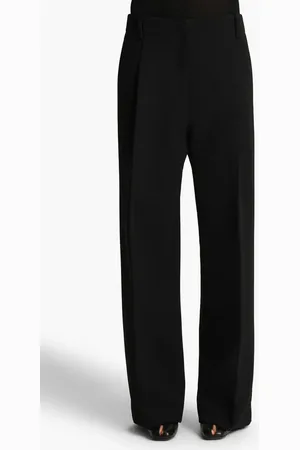 Khaite Lenton Pleated Straight Leg Pants in at Nordstrom, Size 4
